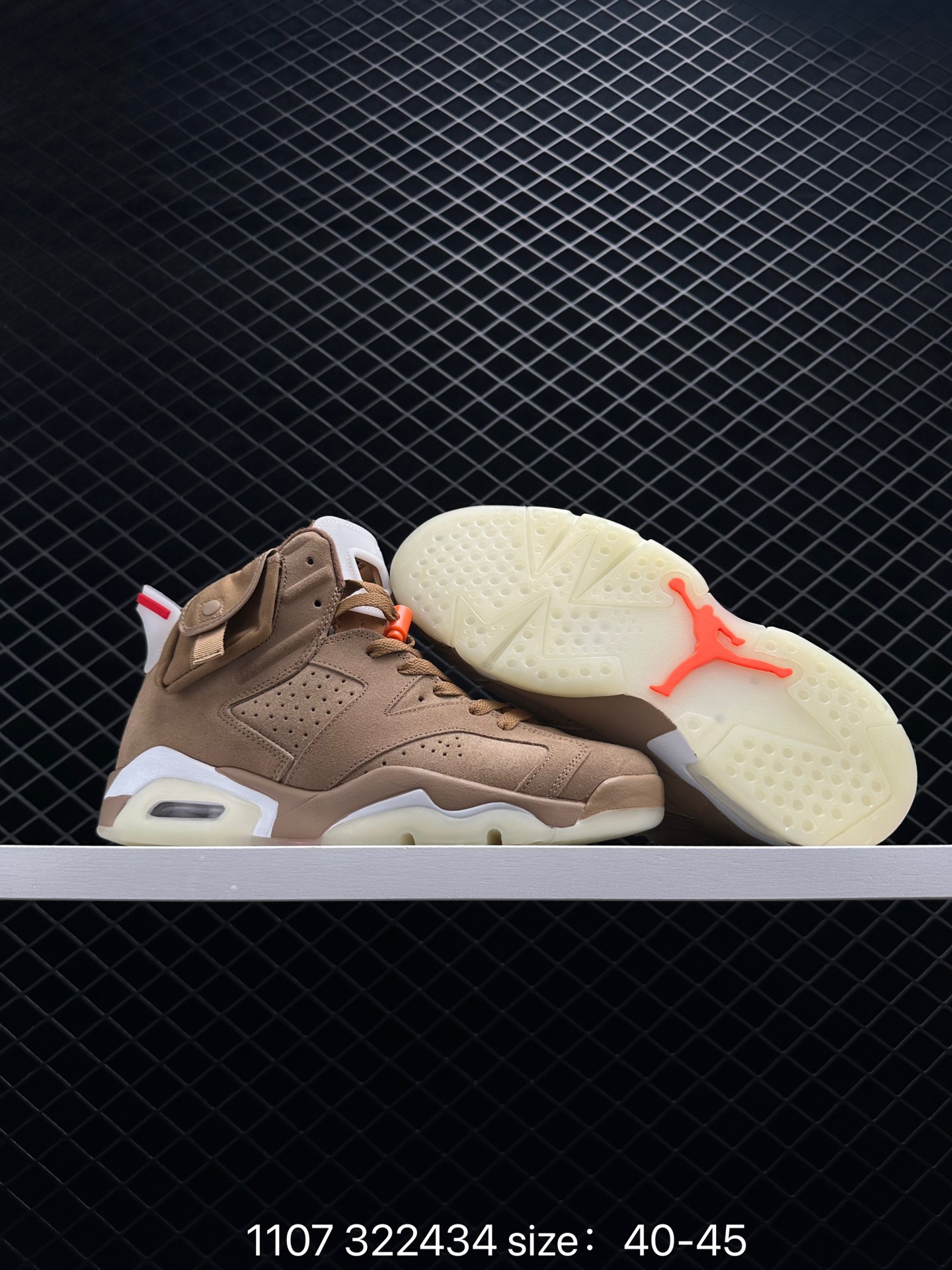 Travis Scott x Air Jordan 6“British Khaki”